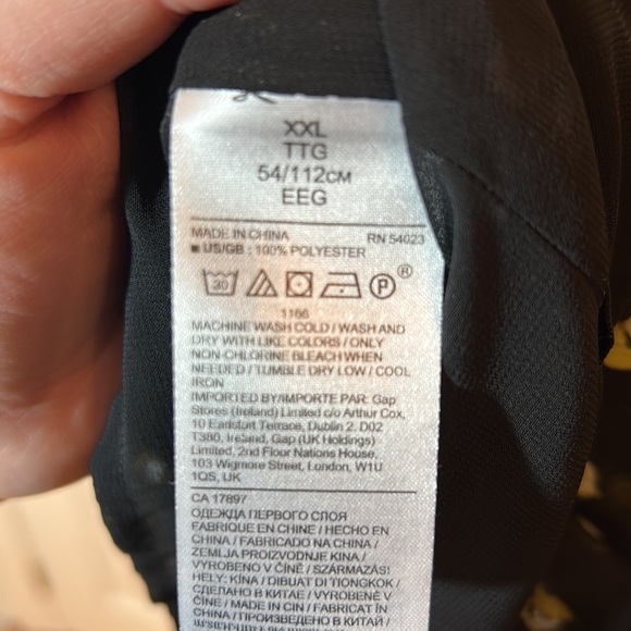 Size XXL, banana republic, yellow floral blouse - Picture 4 of 6